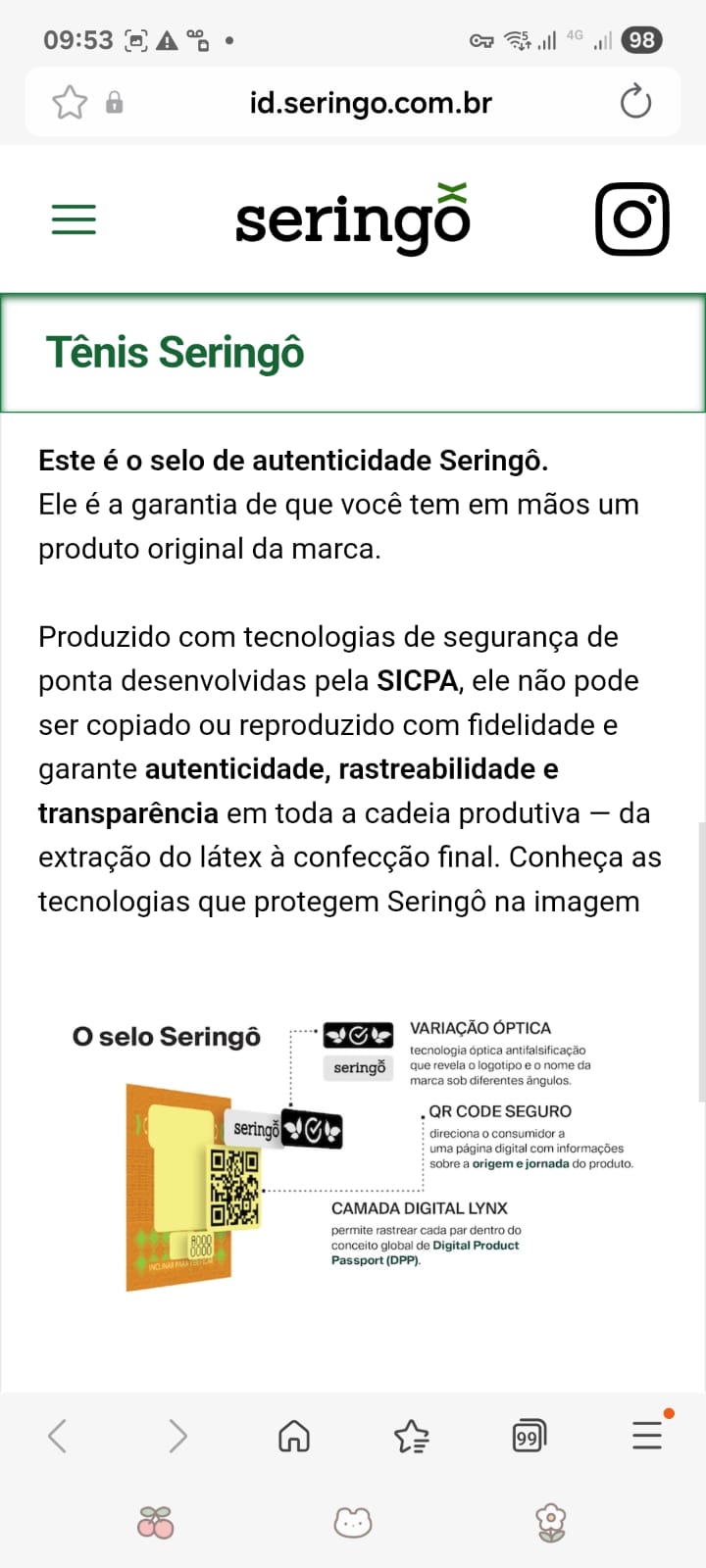 Mobile authentication app