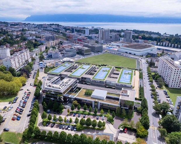 SICPA HQ and unlimitrust campus in Prilly Lausanne
