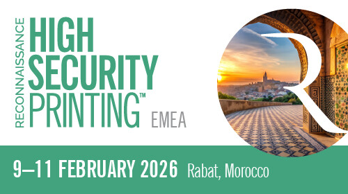 High Security Printing EMEA 2026 SICPA banner